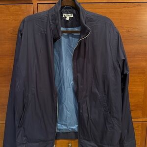 PETER MILLAR navy blue windbreaker